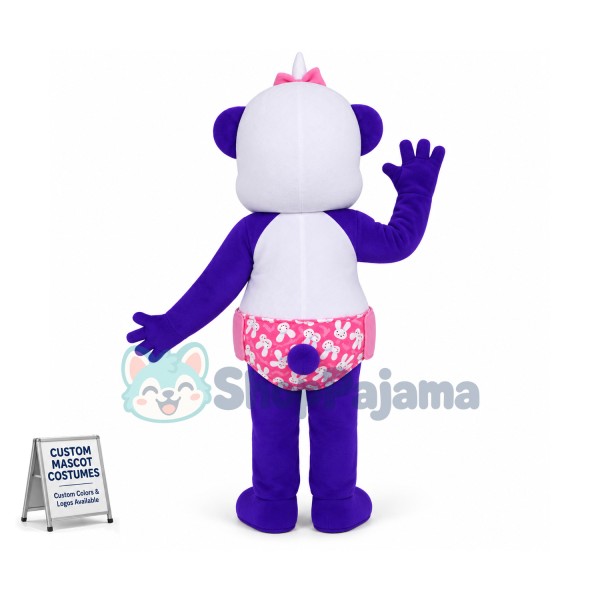 Word Party Lulu the Panda Costume Mascot Costume