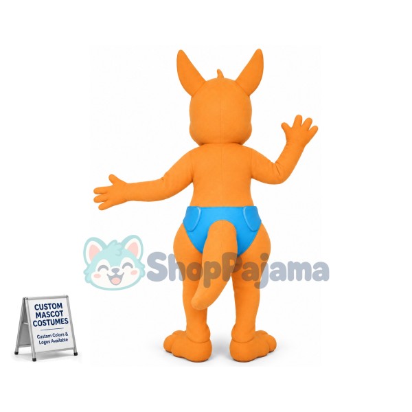 Word Party Kip the Wallaby Costume Mascot Costume