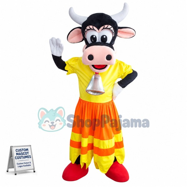 Mouse Clubhouse Clarabelle Mascot Costume