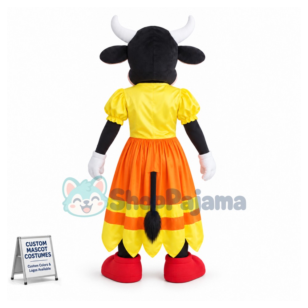 Mouse Clubhouse Clarabelle Mascot Costume