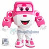 Super Wings Dizzy Pink Mascot Costume