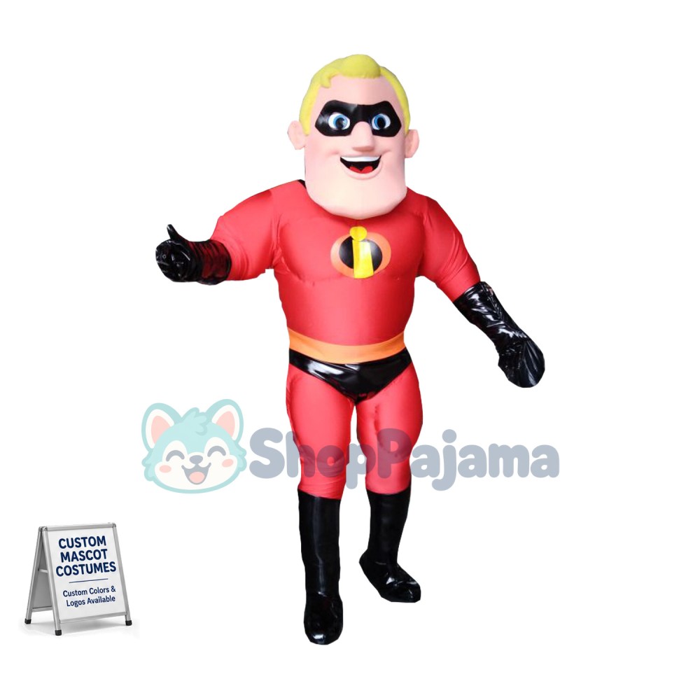 The Incredibles Mr. Incredible 2 Mascot Costume