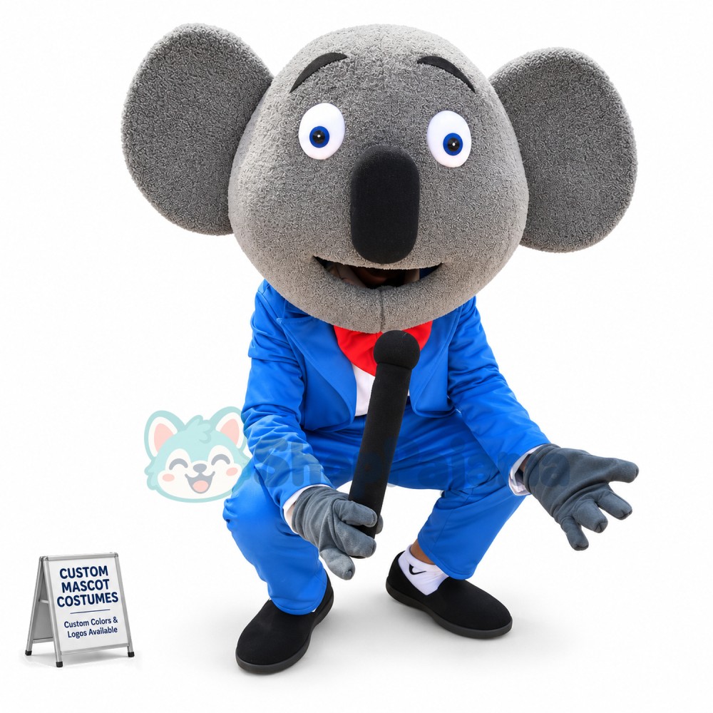 Cartoon Movie Sing Koala mascot costume