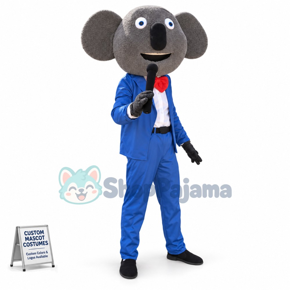 Cartoon Movie Sing Koala mascot costume