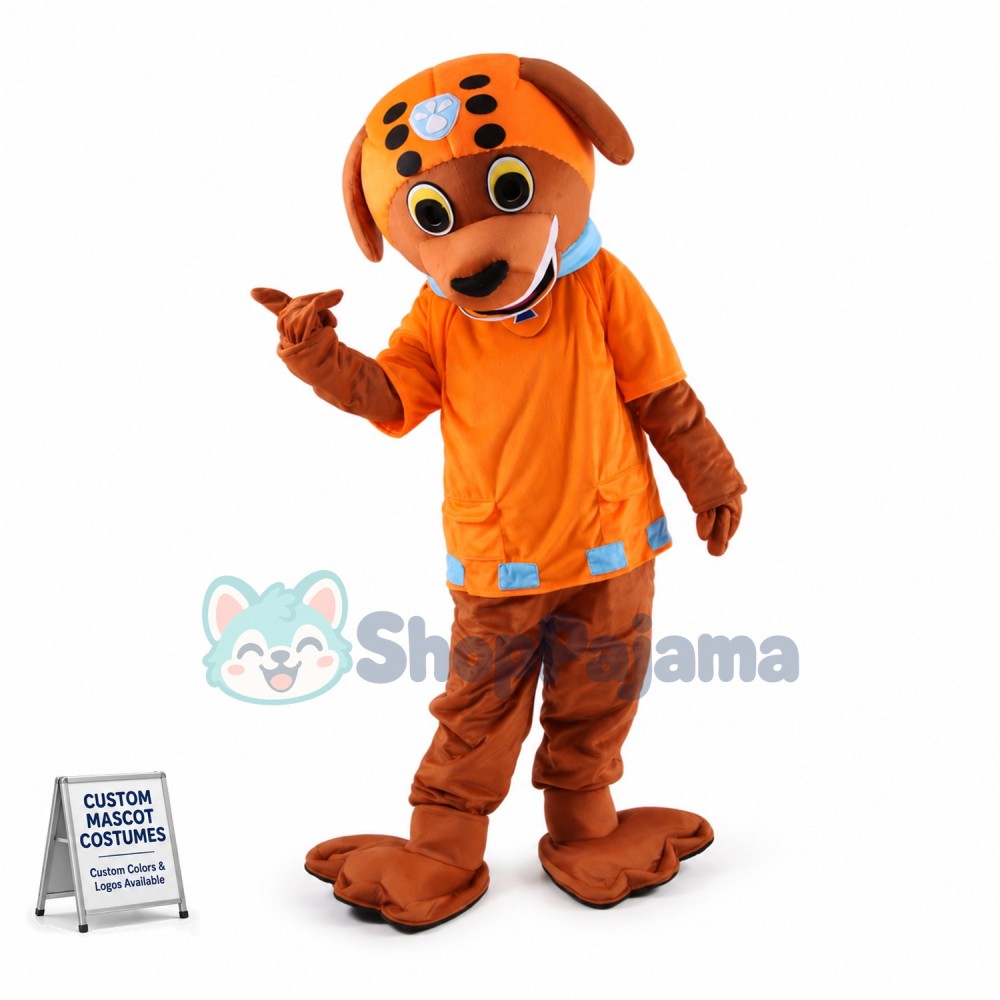 Paw Patrol Zuma Dog Mascot Costume