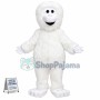 White Yeti Mascot Costume