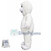 White Yeti Mascot Costume