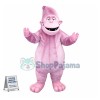 Pink Yeti Mascot Costume