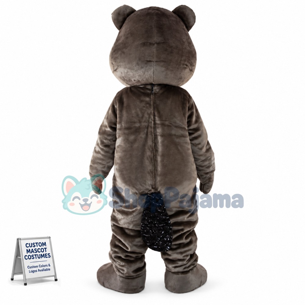 Beaver Mascot Costume Jungle River Animal Mascot Costume
