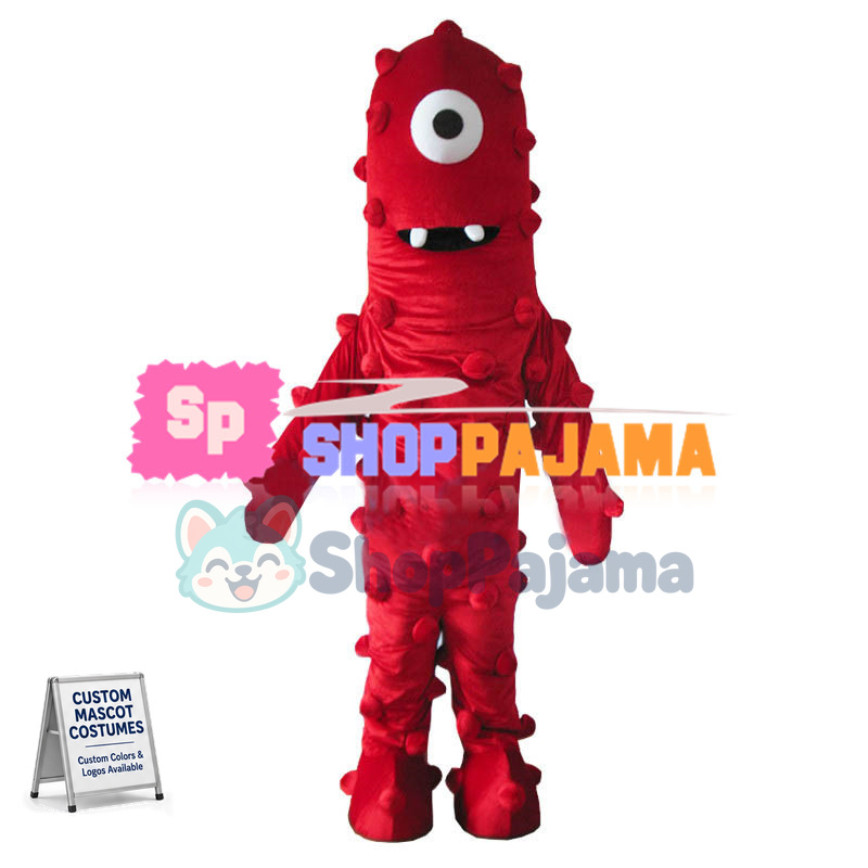 Muno Mascot Costume From Yo Gabba Gabba Cosplay Dress