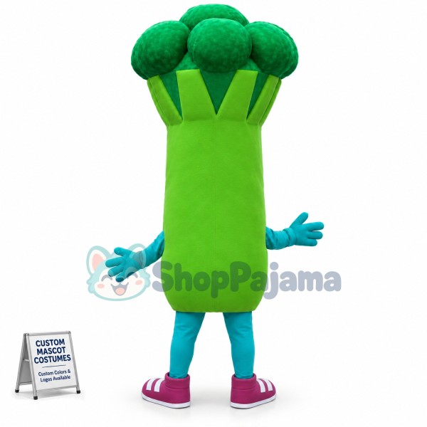 Bruce Broccoli Mascot Costume Custom Fancy Costume Anime Cosplay Kits Mascotte Fancy Dress Carnival Costume