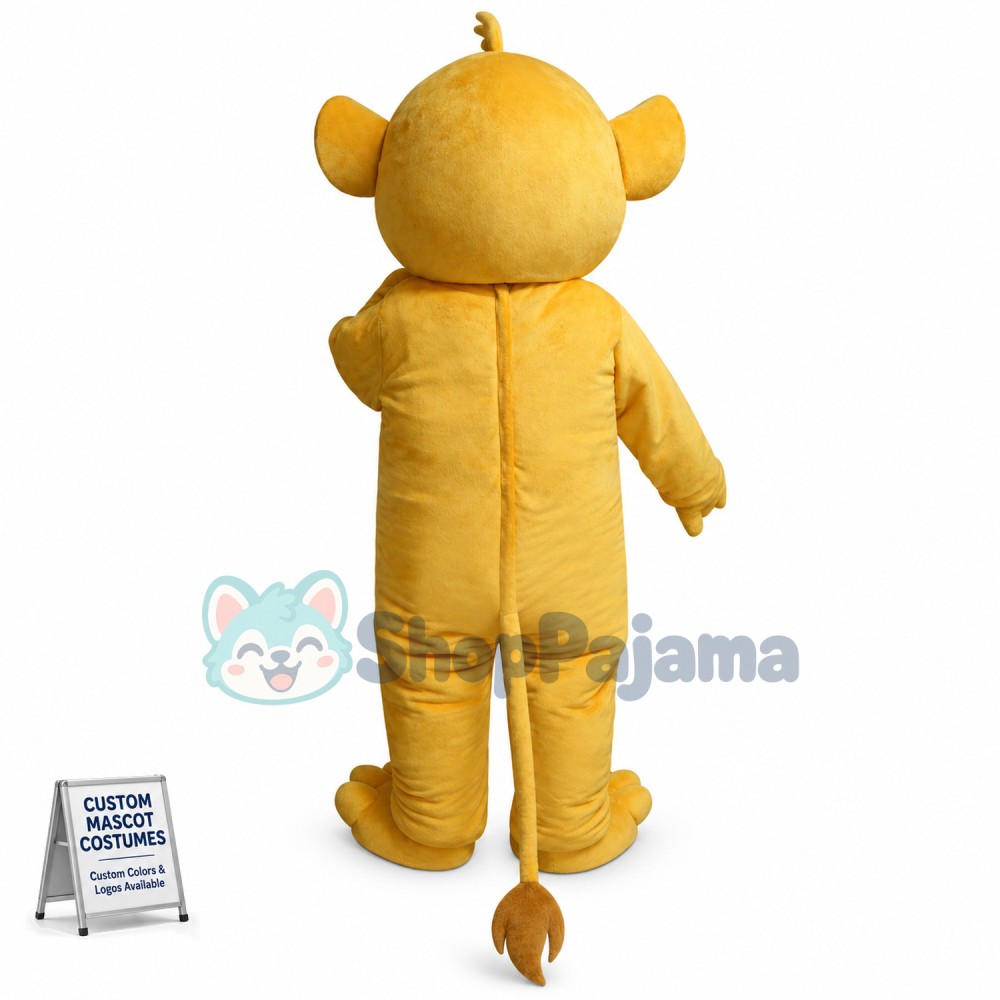 Masoct Lion King Simba Mascot Costume Custom Fancy Costume Anime Cosplay Kits Mascotte