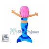 Pink Girl Mermaid Mascot Costume