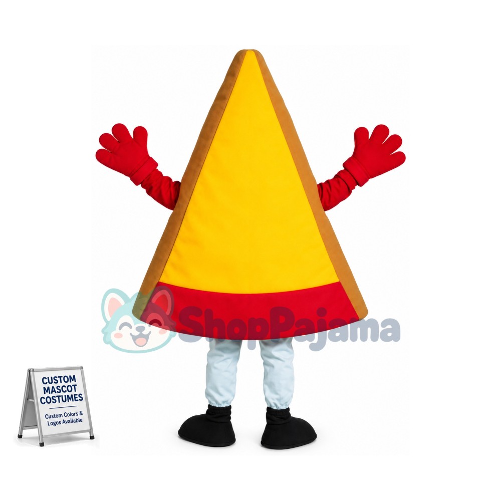 Pizza Slice Mascot Costume