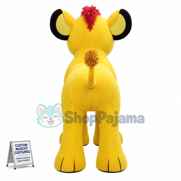 Lion King Costume Simba 3 Mascot Costume