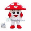 Red Mushroom Mascot Costume