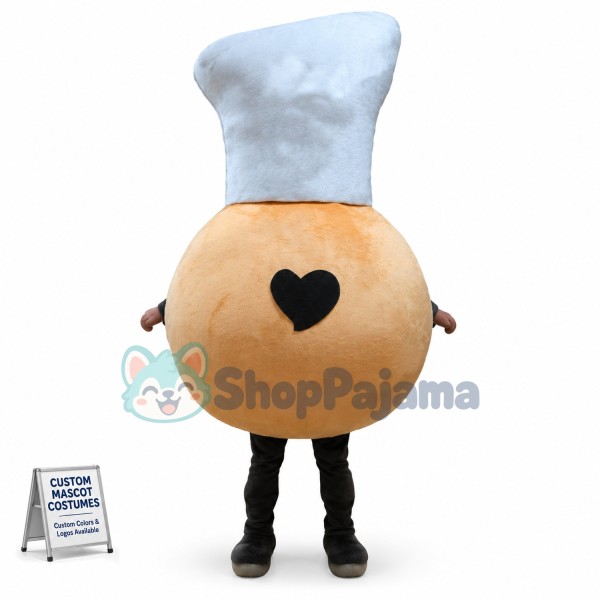 Custom Mascot Bagel Mascot Costume