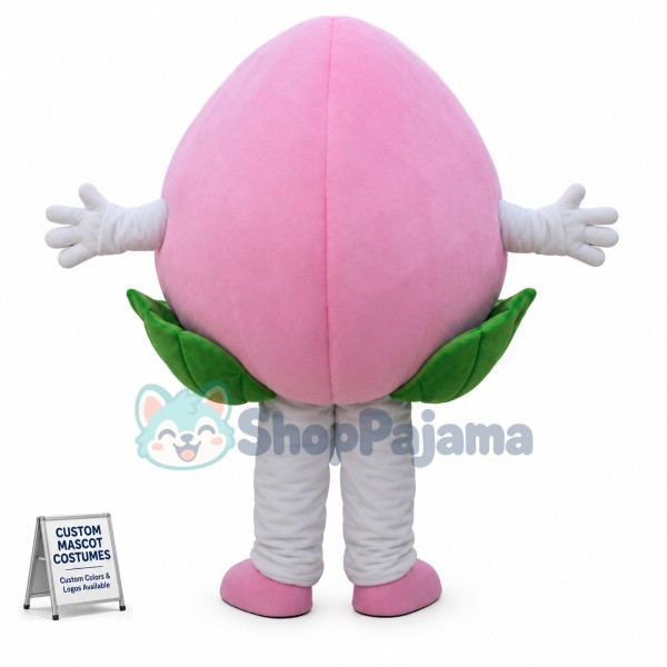 Custom Mascot Peach Mascot Costume