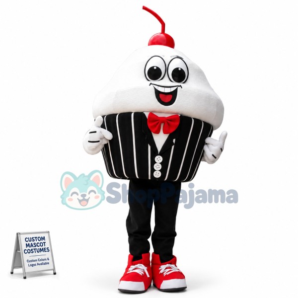Cupcake Mascot Costume