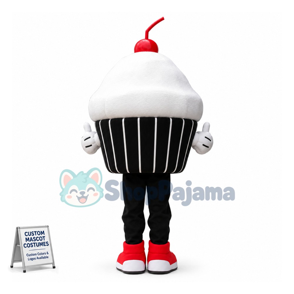 Cupcake Mascot Costume