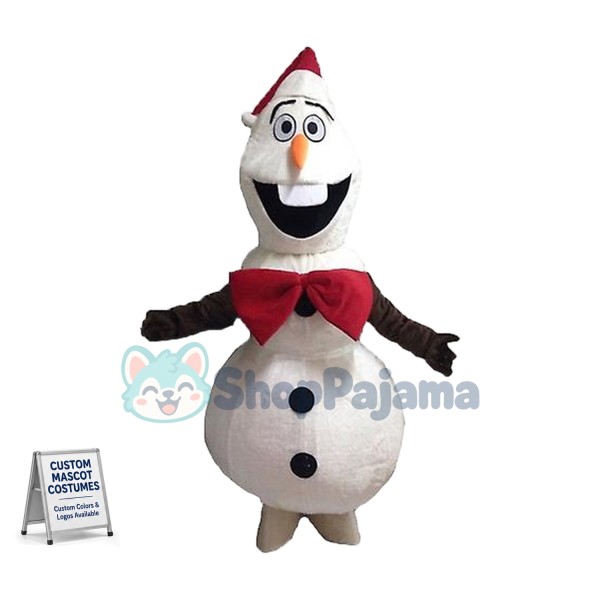 Christmas Olaf Mascot Costume