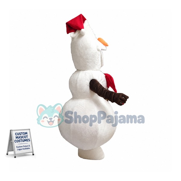 Christmas Olaf Mascot Costume
