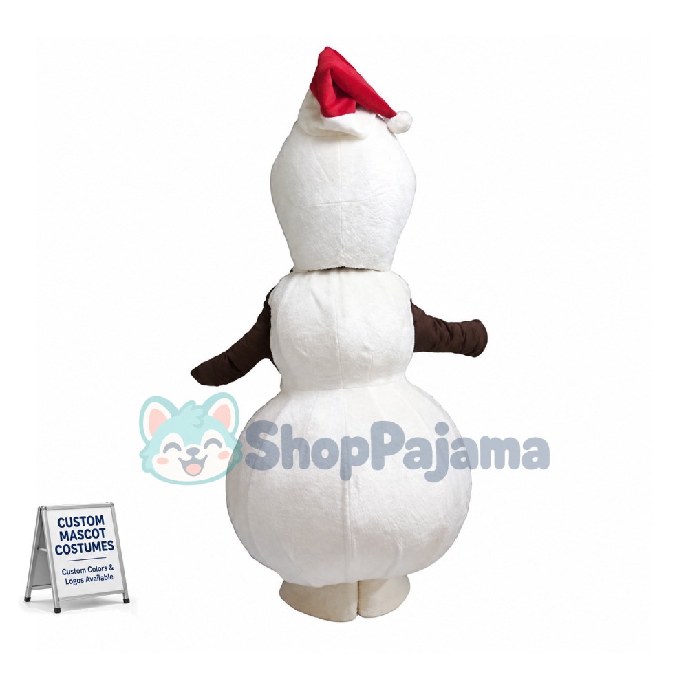 Christmas Olaf Mascot Costume