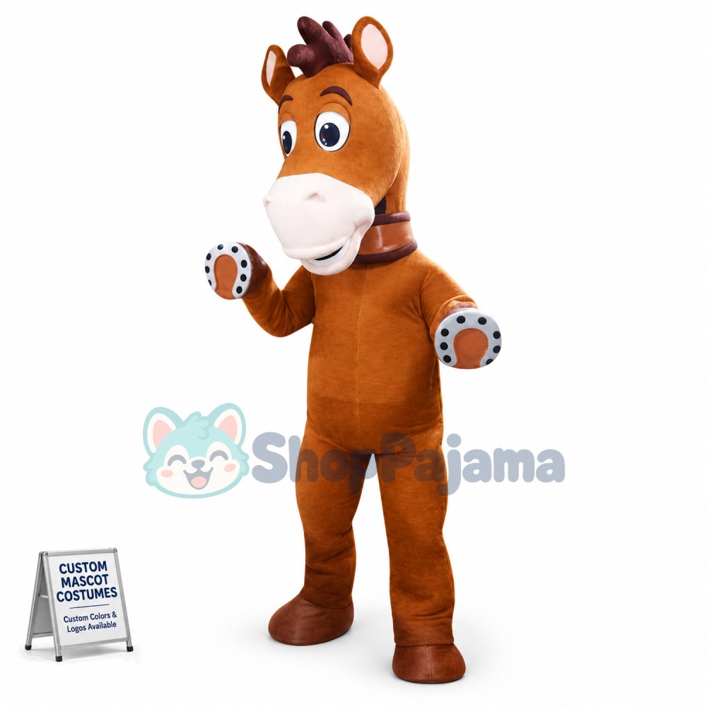 Bullseye Woody Horse Toy Story Mascot Costume