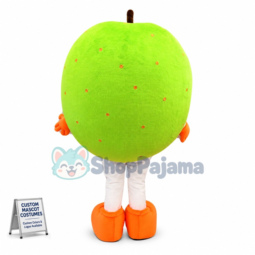 Giant Green Apple Mascot Costume