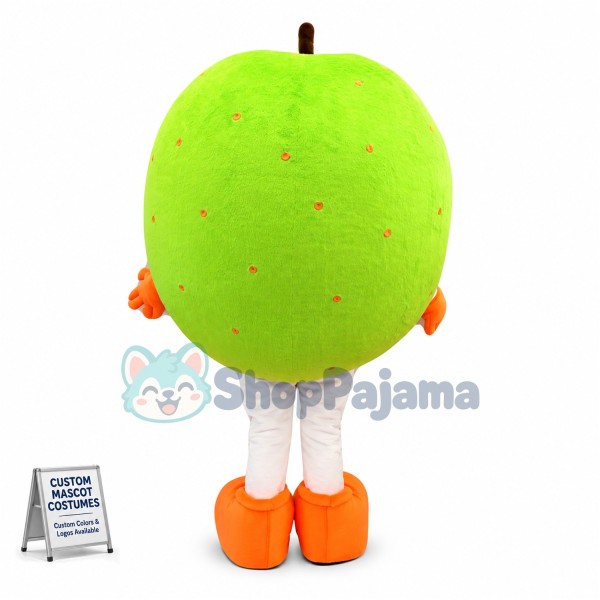 Giant Green Apple Mascot Costume