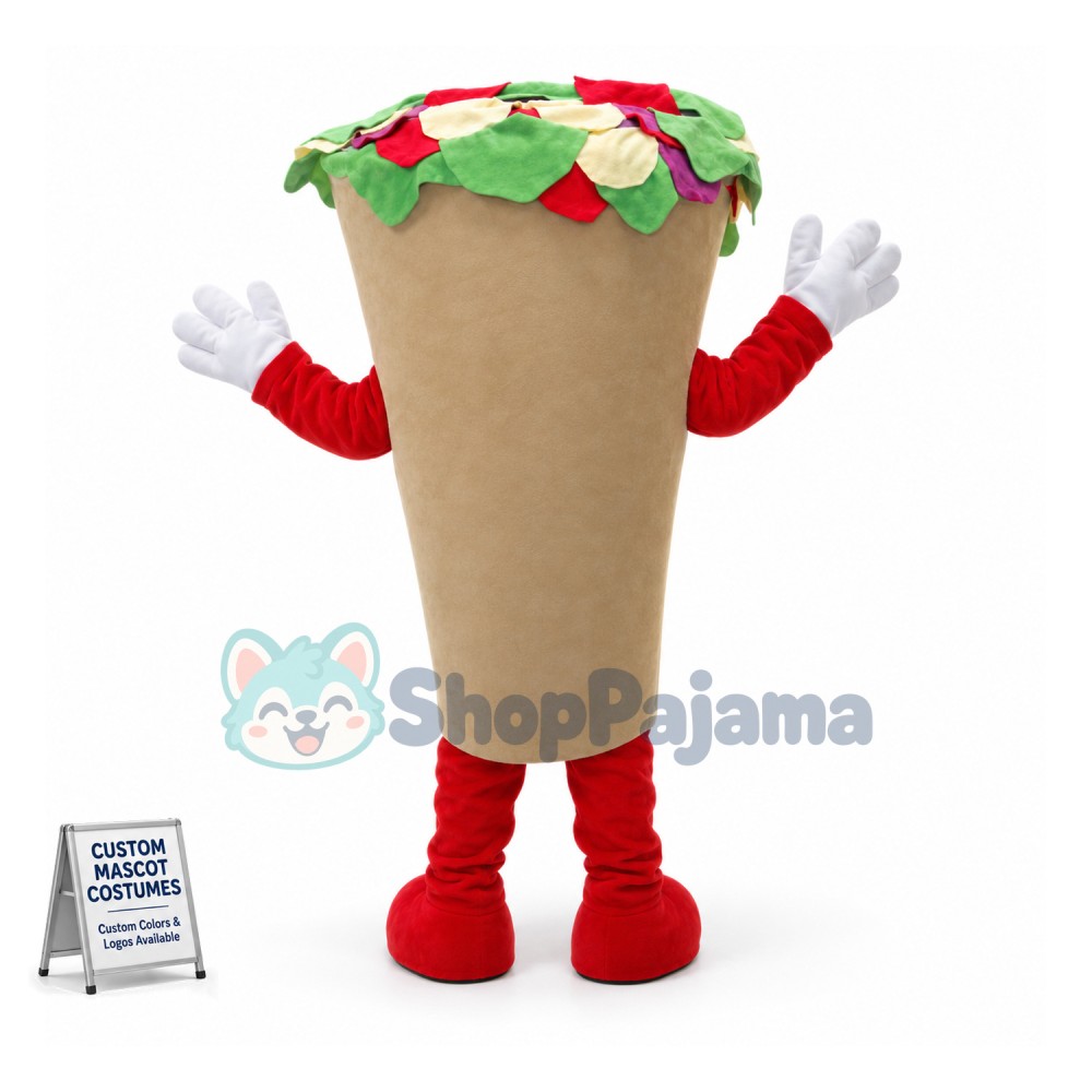 Pita Wrap Mascot Costume