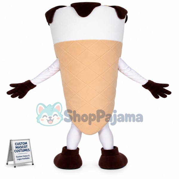 Delicious Ice Cream Mascot Costume