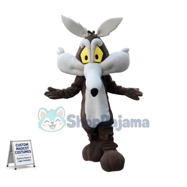 Wile E. Coyote Mascot Costume