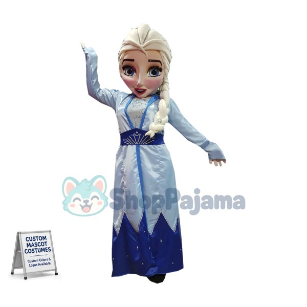 Frozen Princess Elsa Mascot Costume