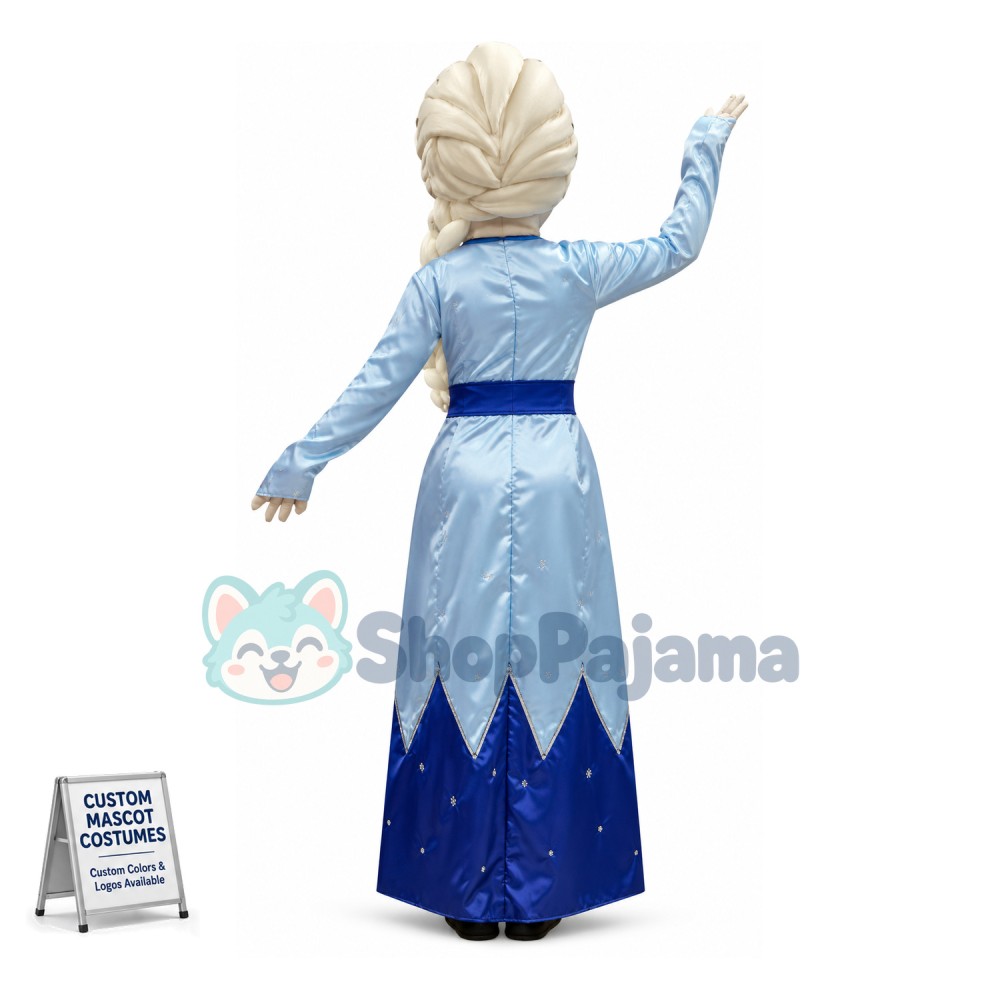 Frozen Princess Elsa Mascot Costume