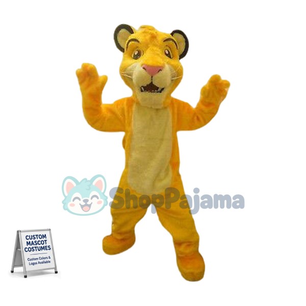 Simba Lion King Mascot Costume