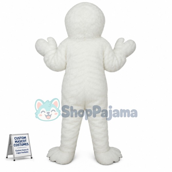Yeti Abominable Snowman Mascot Costume