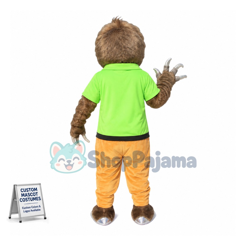 Zootopia Mascot Costume Cartoon Folivora Sloth