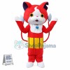 Youkai Watch Jibanyan Red Cat Mascot Costumes