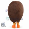 Lovely Coffee Bean Cartoon Mascot Costume
