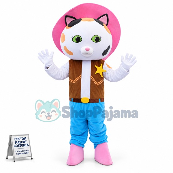 Sheriff Callie's Wild West Sheriff Caillie Mascot Costume