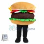 Hamburger Mascot Costume