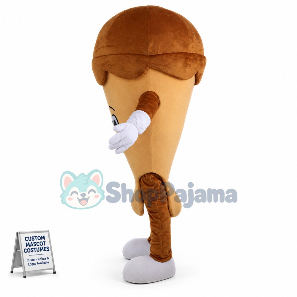 Coffee Ice Cream Mascot Costumes