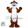 Happy Skunk Mascot Costume Custom Mascot