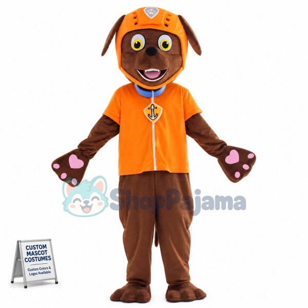Paw Patrol Zuma Mascot Costume