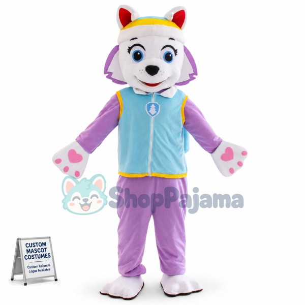 Paw Patrol Everest Mascot Costume