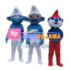 New Blue Elves Mascot Costume Elf Costume