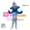 New Blue Elves Mascot Costume Elf Costume