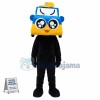 Taxi Car Mascot Costume Custom Mascot