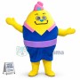 Yellow Monster Mascot Costumes Custom Mascot